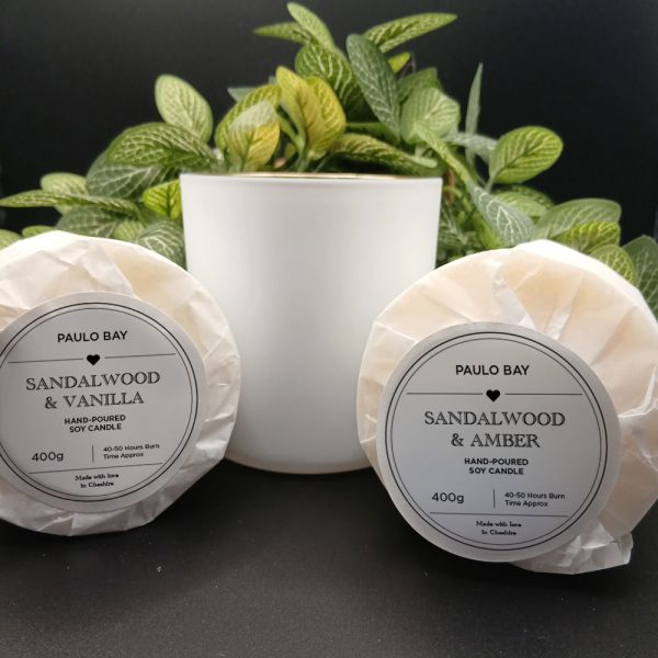 Large 400g Vessel and Refill Candles