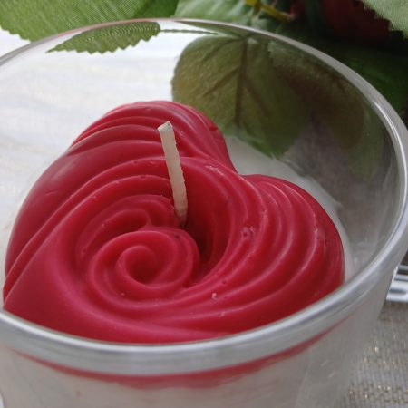 Valentines Collection 200g Heart or Rose Candles