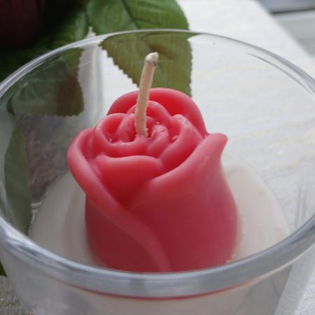 Valentines Collection 200g Heart or Rose Candles