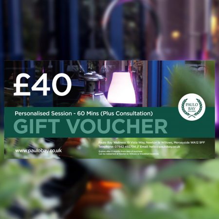 £40 Personalised Session Holistic Gift Voucher